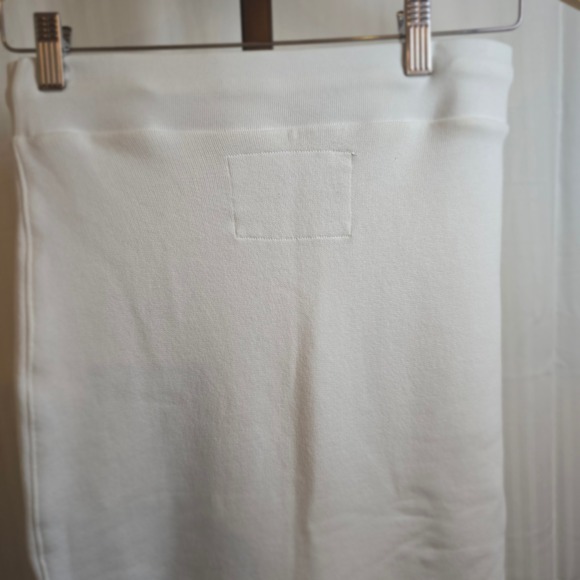 Frank & Eileen Tee Lab Women's XS Skirt White‎ Drawstring High Low Sweatshirt - Picture 10 of 13